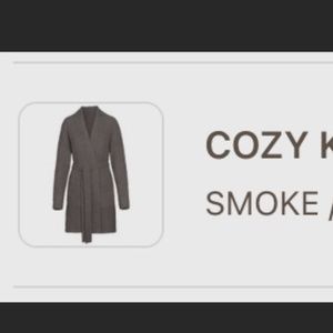 Skims Cozy Knit Short Robe (Small/Medium)